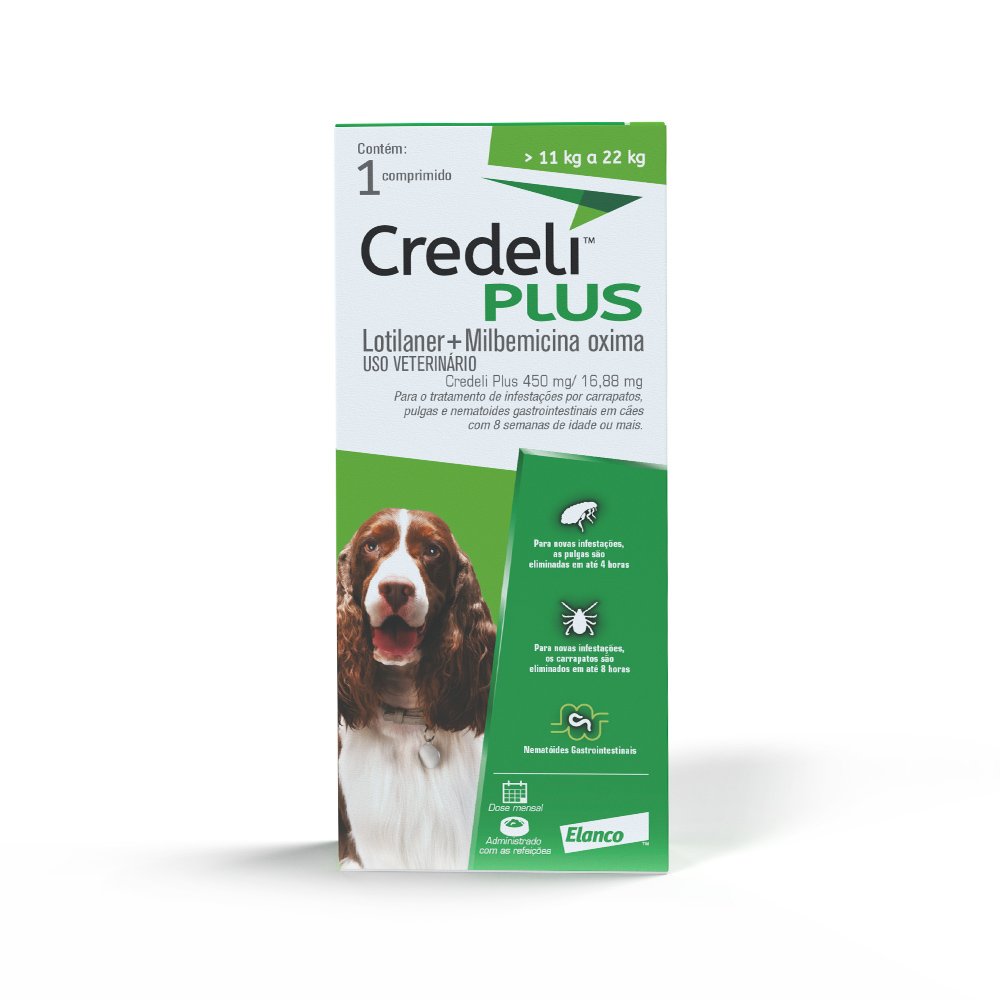Credeli Plus para Cães de 11 a 22 kg