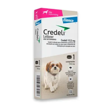 Credeli 112,5mg Cães 2,5 a 5,5kg