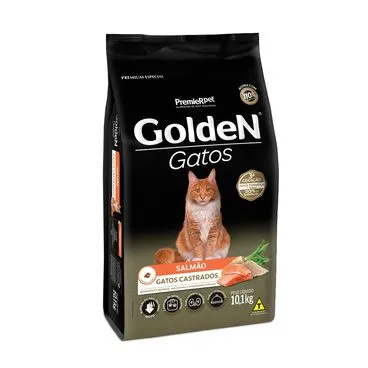 Golden Gatos Castrados Salmão 10,1 kg