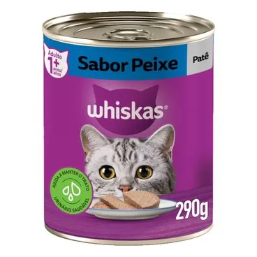 Whiskas Patê Peixe 290 g