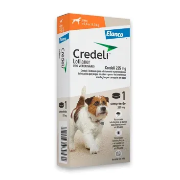 Credeli 225mg Cães 5,5 a 11kg