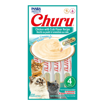 Churu para Gatos Galinha e Caranguejo 56 g