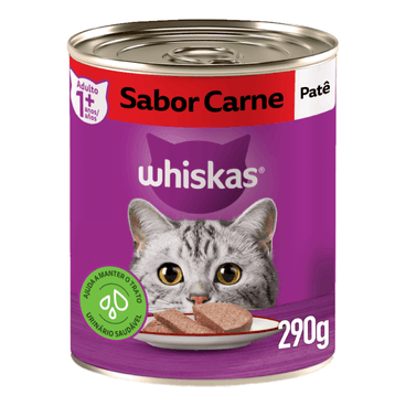 Whiskas Patê Carne 290 g